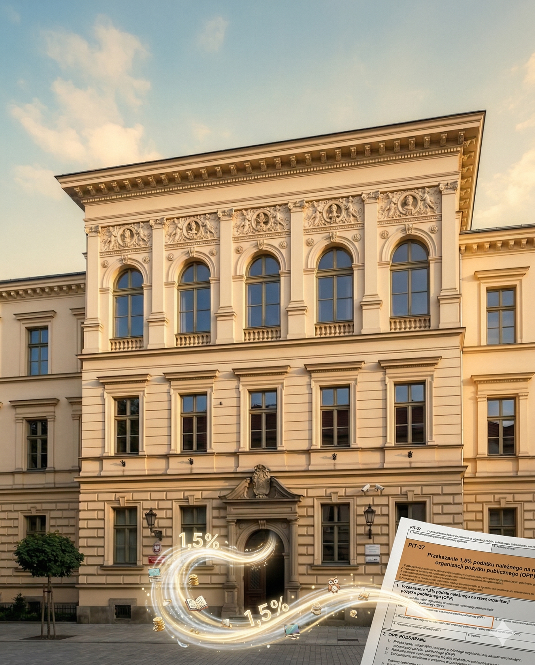 Przekaż 1,5% podatku dla SAIP VLO – Wspieraj miejsce, które kształtuje kolejne pokolenia.